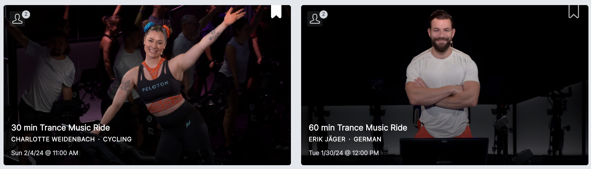 Trance classes with Erik & Charlotte.